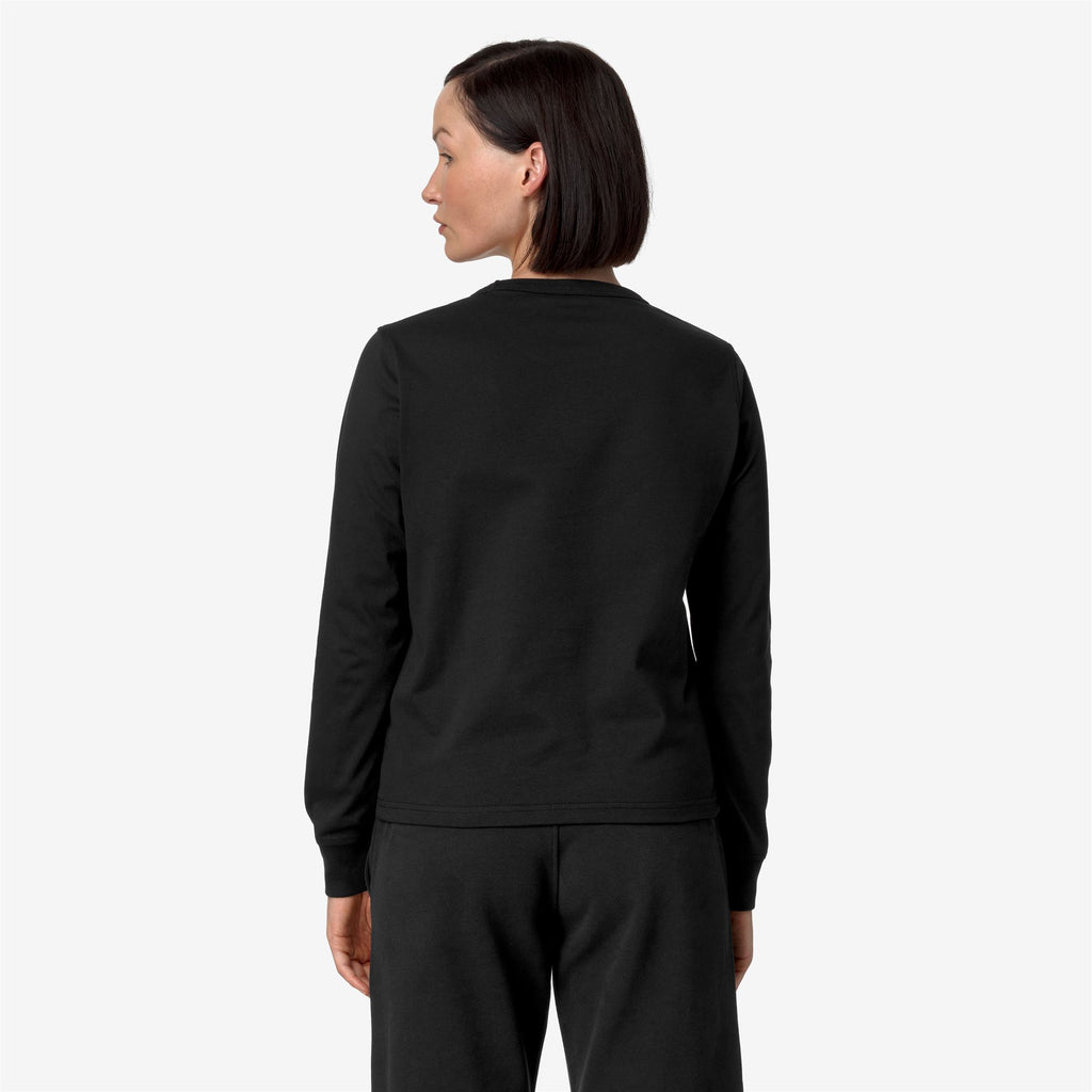 T-Shirts & Top_WOMAN_NENAN JS PEACH_T-Shirt_Black Pure - Commercial 6