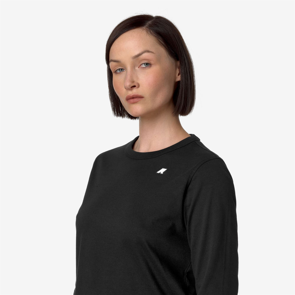 T-Shirts & Top_WOMAN_NENAN JS PEACH_T-Shirt_Black Pure - Commercial 7