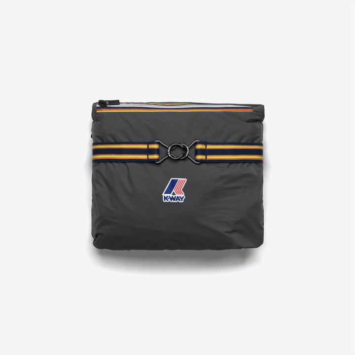 Pantaloni sportivi unisex grigi ripiegabili con elastico in vita e tasche 2