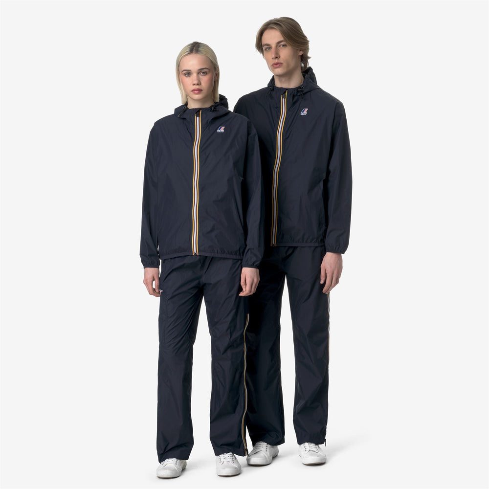 Blue Unisex Packable Sport Trousers for Variable Weather 02