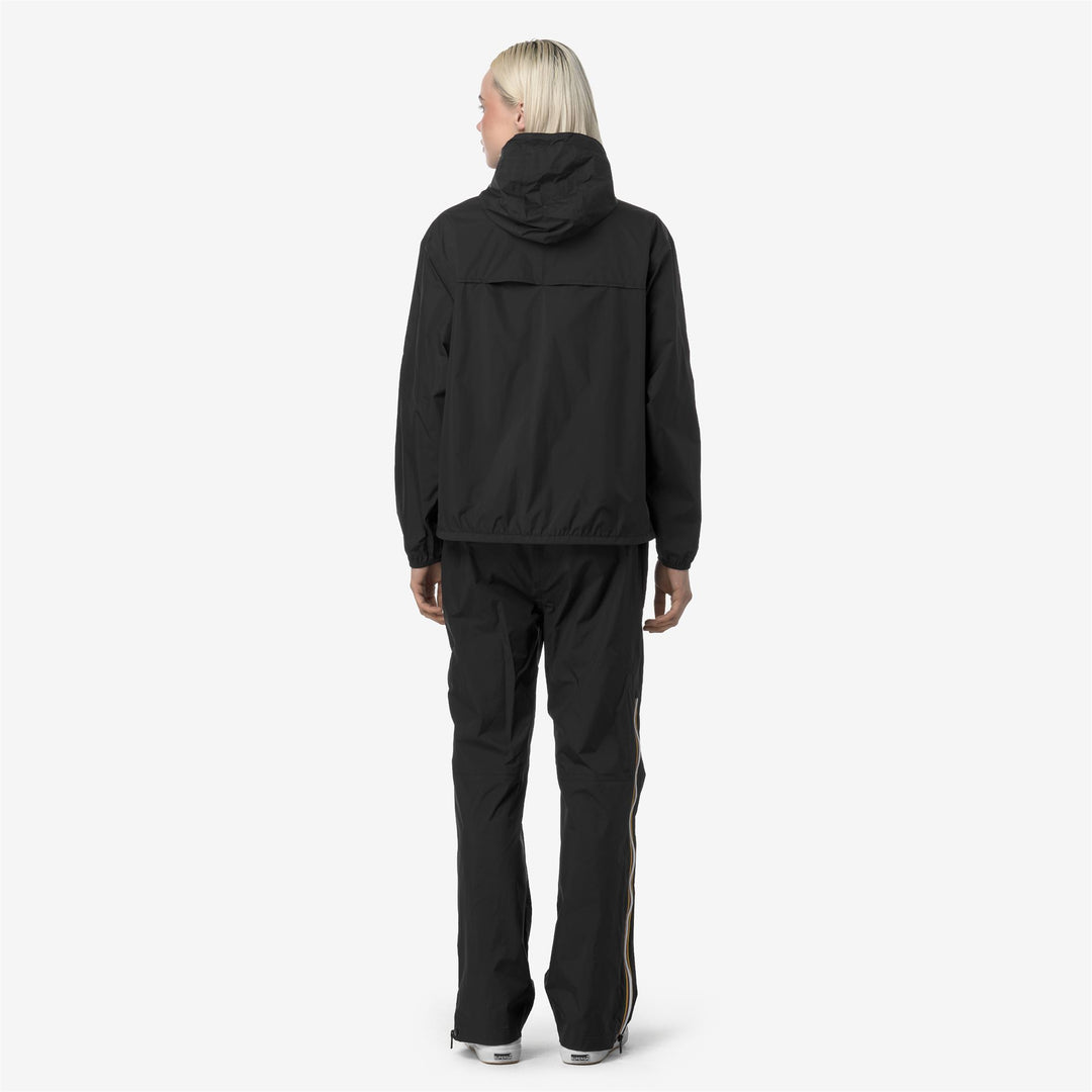 Black Grey Unisex Packable Weather-Resistant Sport Trousers main