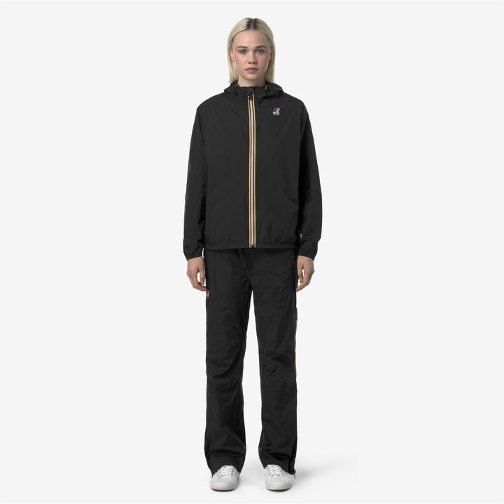 Black Grey Unisex Packable Weather-Resistant Sport Trousers 4
