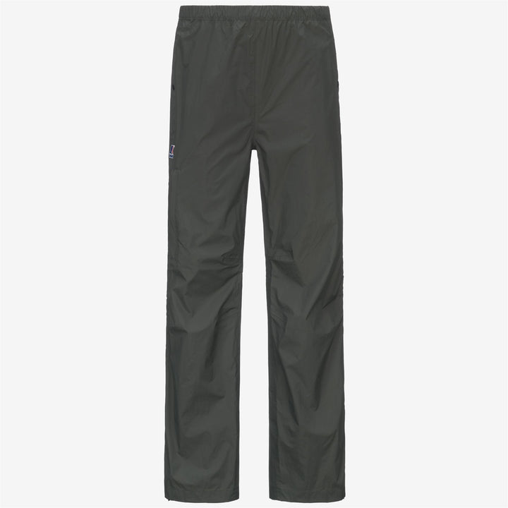 Pantalones deportivos unisex plegables verde oscuro para clima variable 1