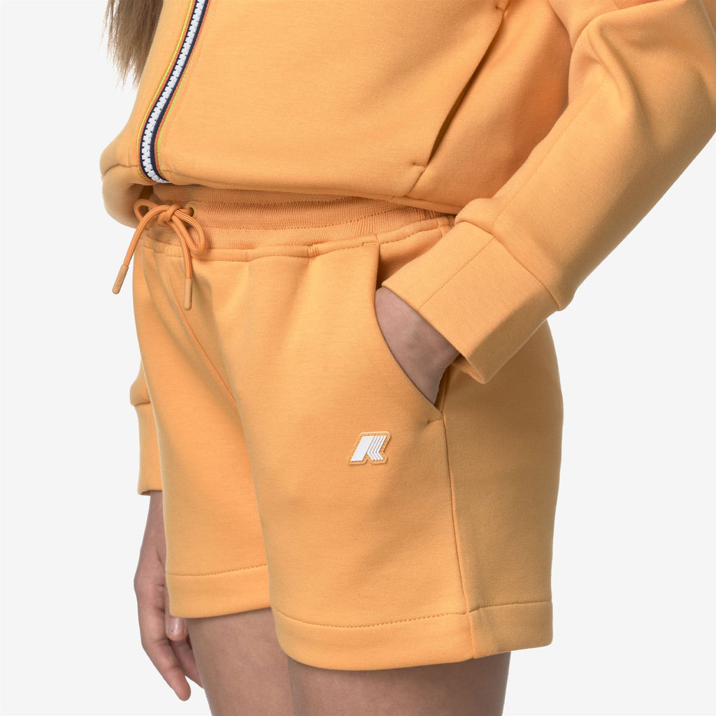 Shorts_GIRL_P. SOLEIL LIGHT SPACER_Sport Shorts_Orange Amber - Commercial 7