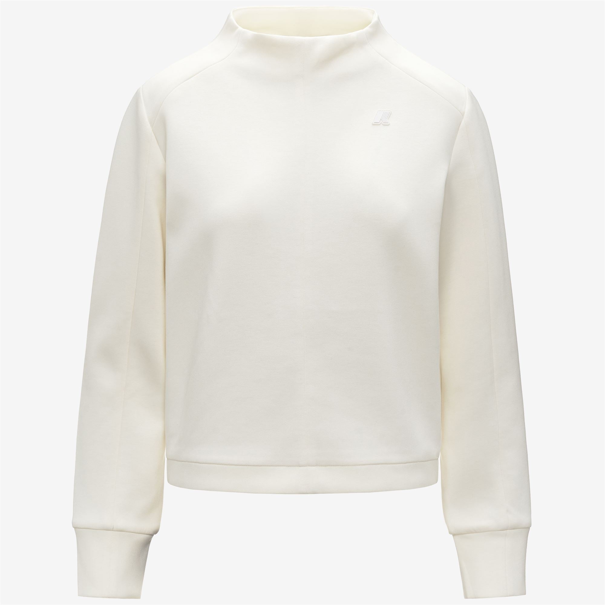 Fleece_WOMAN_AUBANE LIGHT SPACER_Pull Over_White Gardenia - Commercial 1