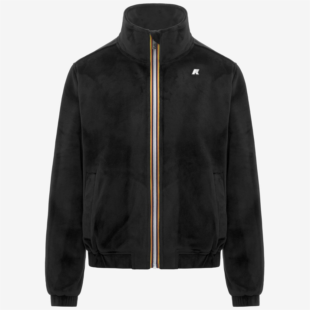 Fleece_WOMAN_VIVIETTE VELOUR POLAR_Jacket_Black Pure-Black Pure - Commercial 1