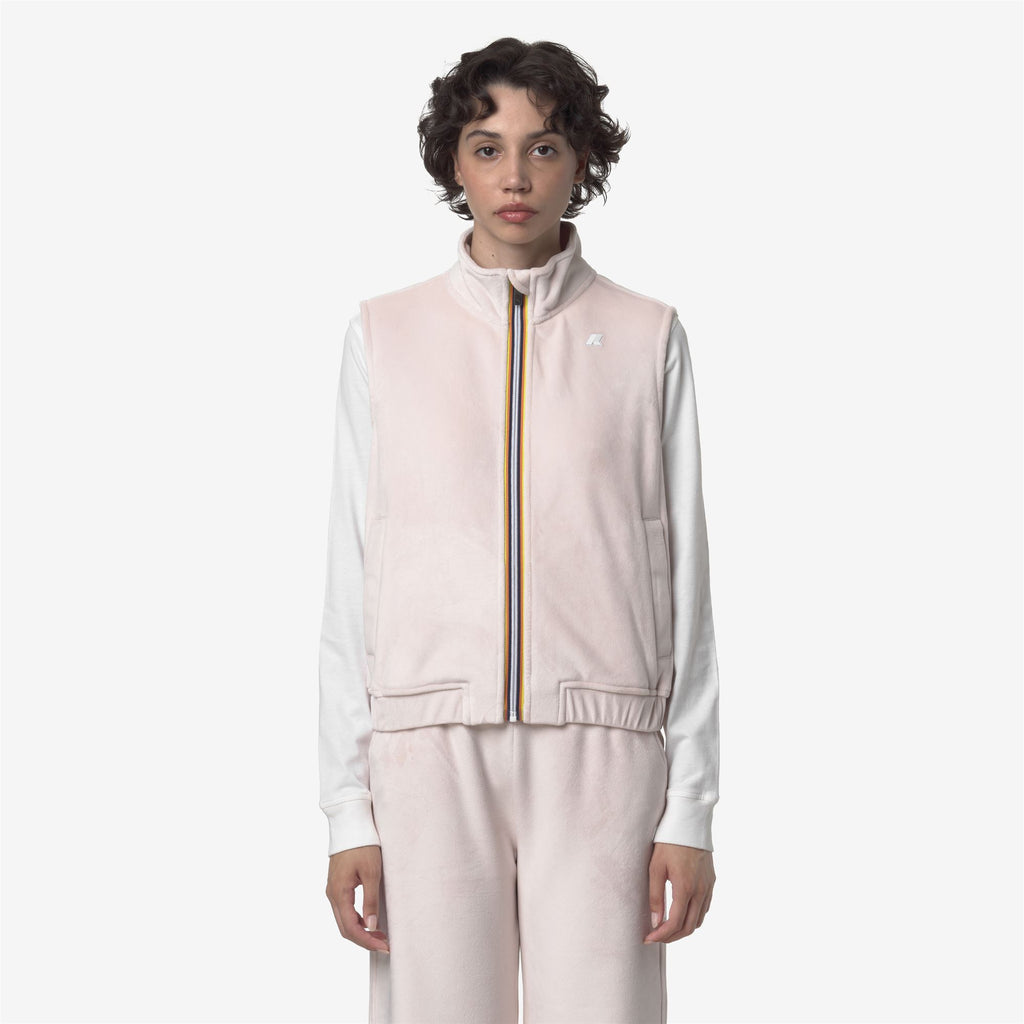Fleece_WOMAN_VIVIELME VELOUR POLAR_Vest_Rose Hushed - Rose Hushed - Rose Hushed - Commercial 4