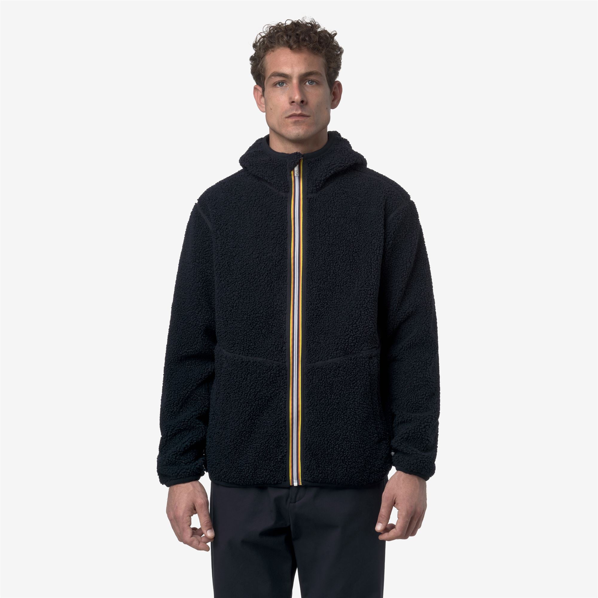 Fleece_MAN_JACK SHERPA POLAR DOUBLE_Jacket_Blue Depth-Blue Depth - Commercial 4