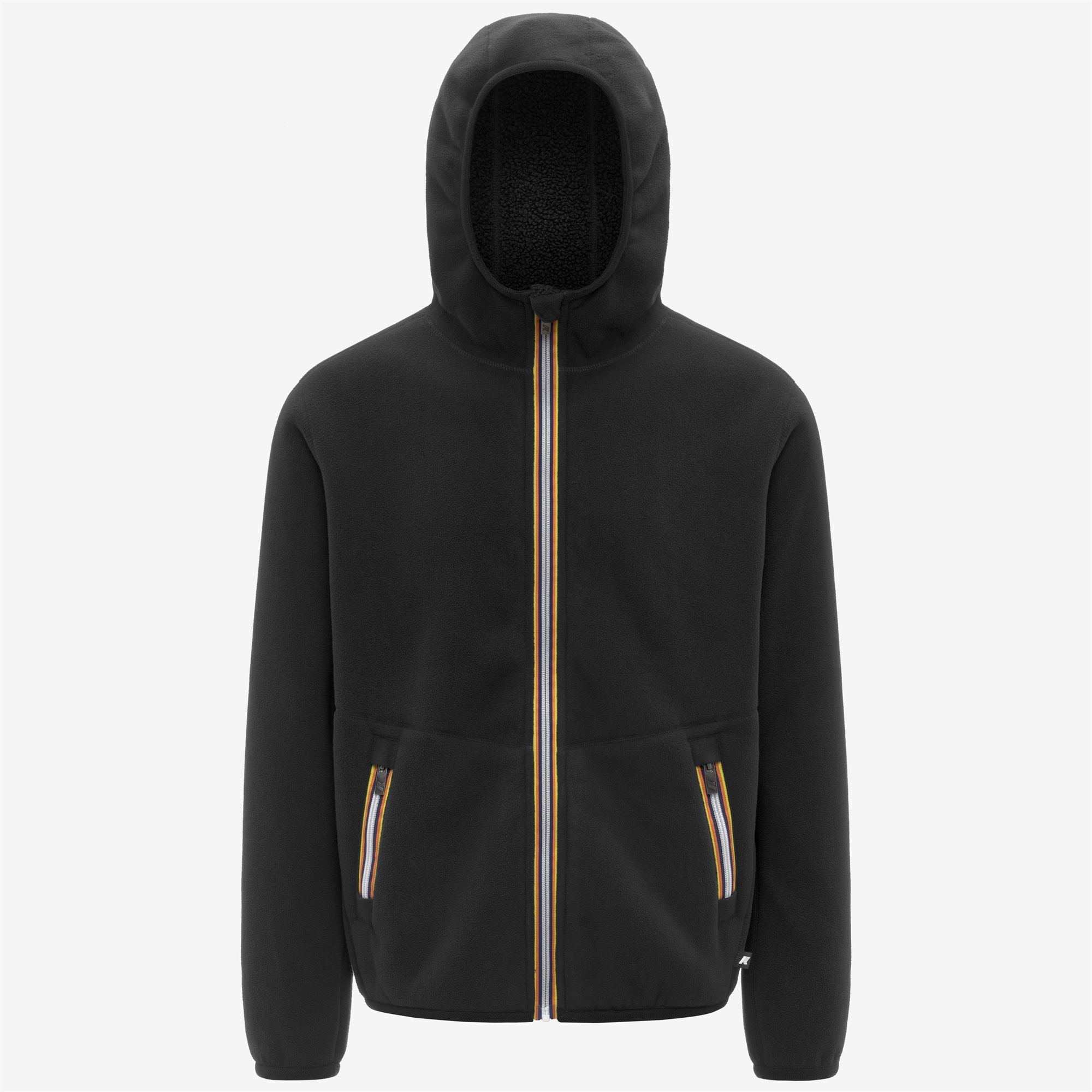 Fleece_MAN_JACK SHERPA POLAR DOUBLE_Jacket_Black Pure-Black Pure - Commercial 2