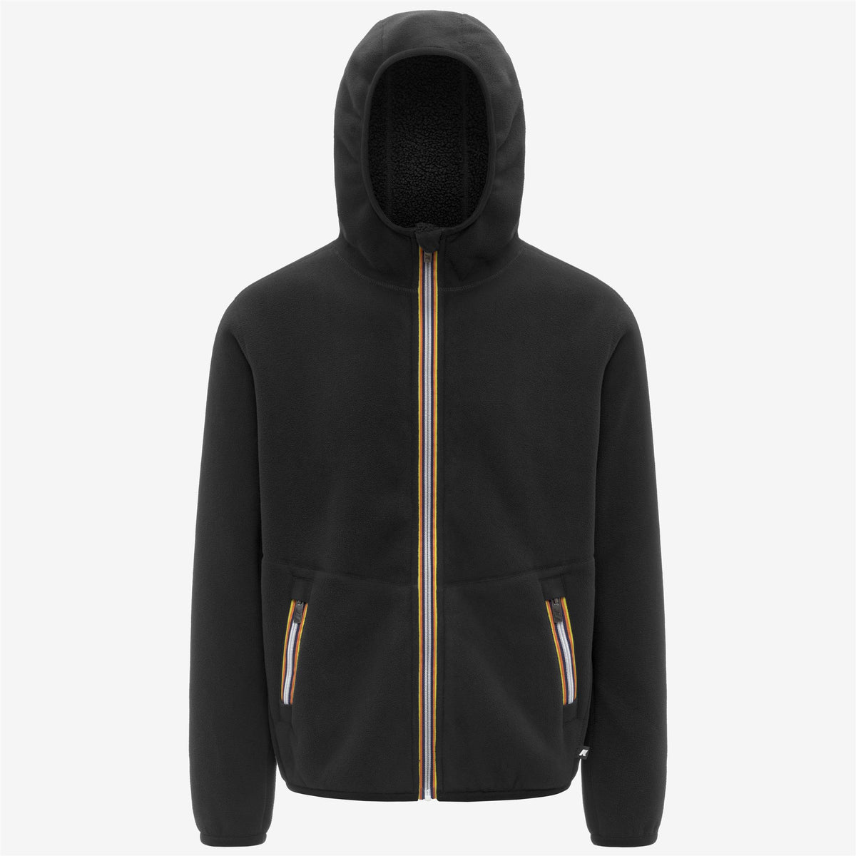 Fleece_MAN_JACK SHERPA POLAR DOUBLE_Jacket_Black Pure-Black Pure - Commercial 2