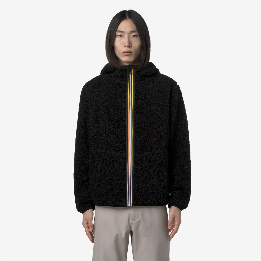Fleece_MAN_JACK SHERPA POLAR DOUBLE_Jacket_Black Pure-Black Pure - Commercial 4