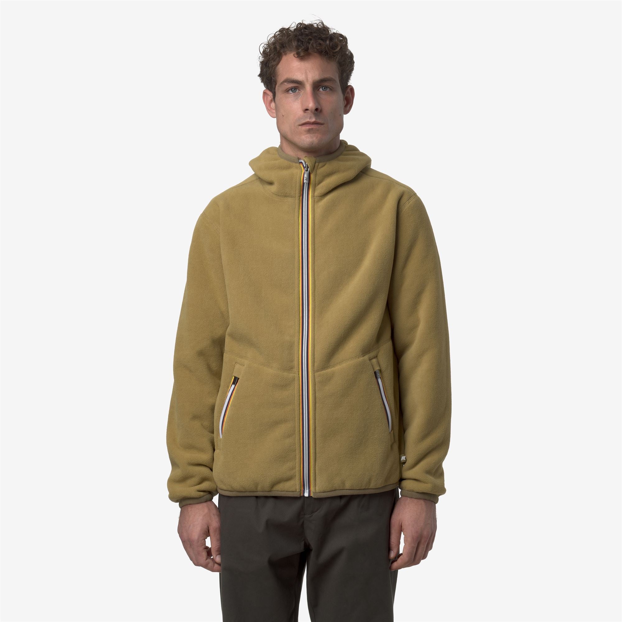 Fleece_MAN_JACK SHERPA POLAR DOUBLE_Jacket_Beige Seed Combo - Beige Seed - Commercial 7