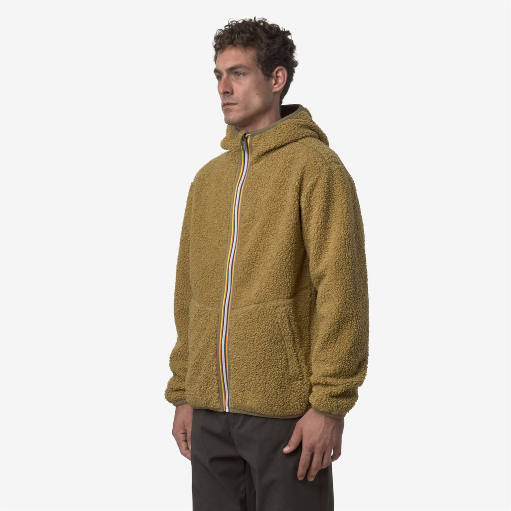 Fleece_MAN_JACK SHERPA POLAR DOUBLE_Jacket_Beige Seed Combo - Beige Seed - Commercial 5
