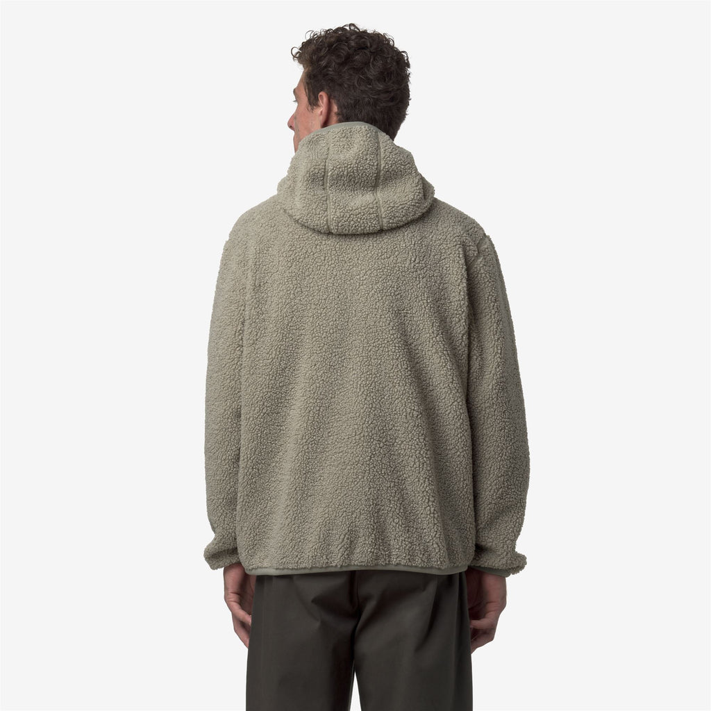 Fleece_MAN_JACK SHERPA POLAR DOUBLE_Jacket_Green Oak-Green Oak - Green Oak - Commercial 6