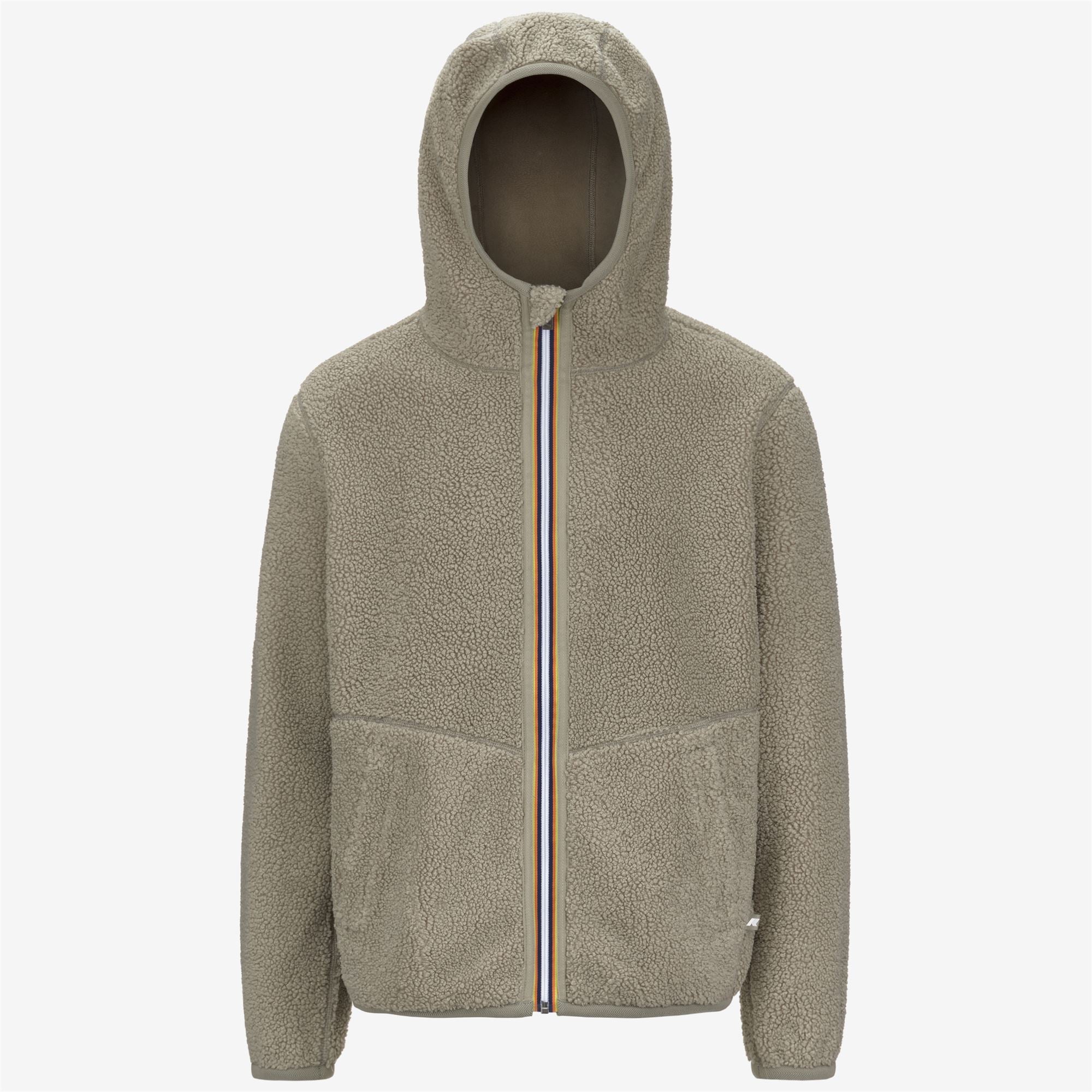 Fleece_MAN_JACK SHERPA POLAR DOUBLE_Jacket_Green Oak-Green Oak - Green Oak - Commercial 1