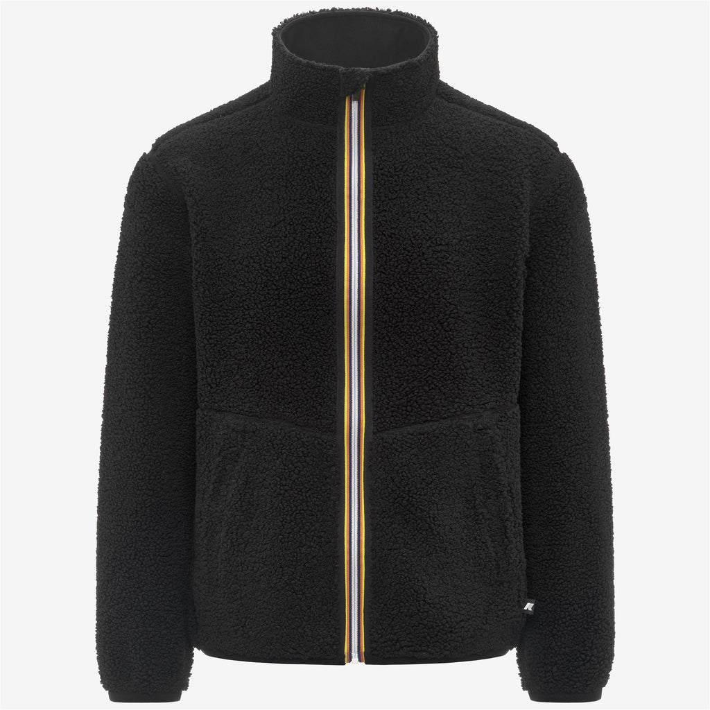 Fleece_MAN_PASCAL SHERPA POLAR DOUBLE_Jacket_Black Pure-Black Pure - Commercial 1