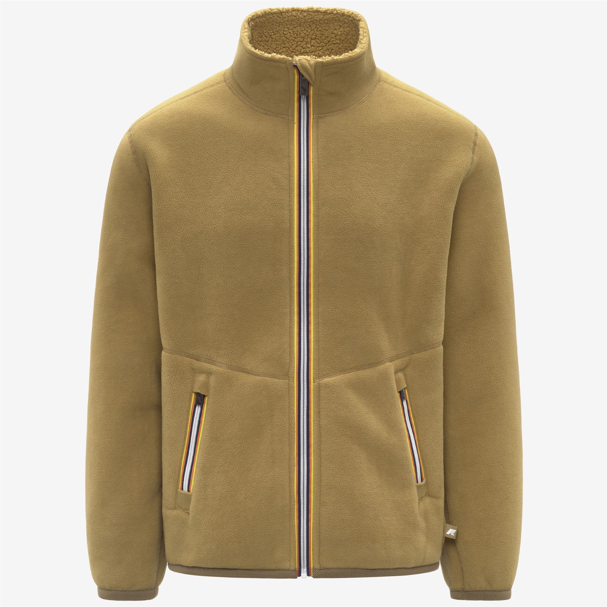 Fleece_MAN_PASCAL SHERPA POLAR DOUBLE_Jacket_Beige Seed Combo - Beige Seed - Commercial 2