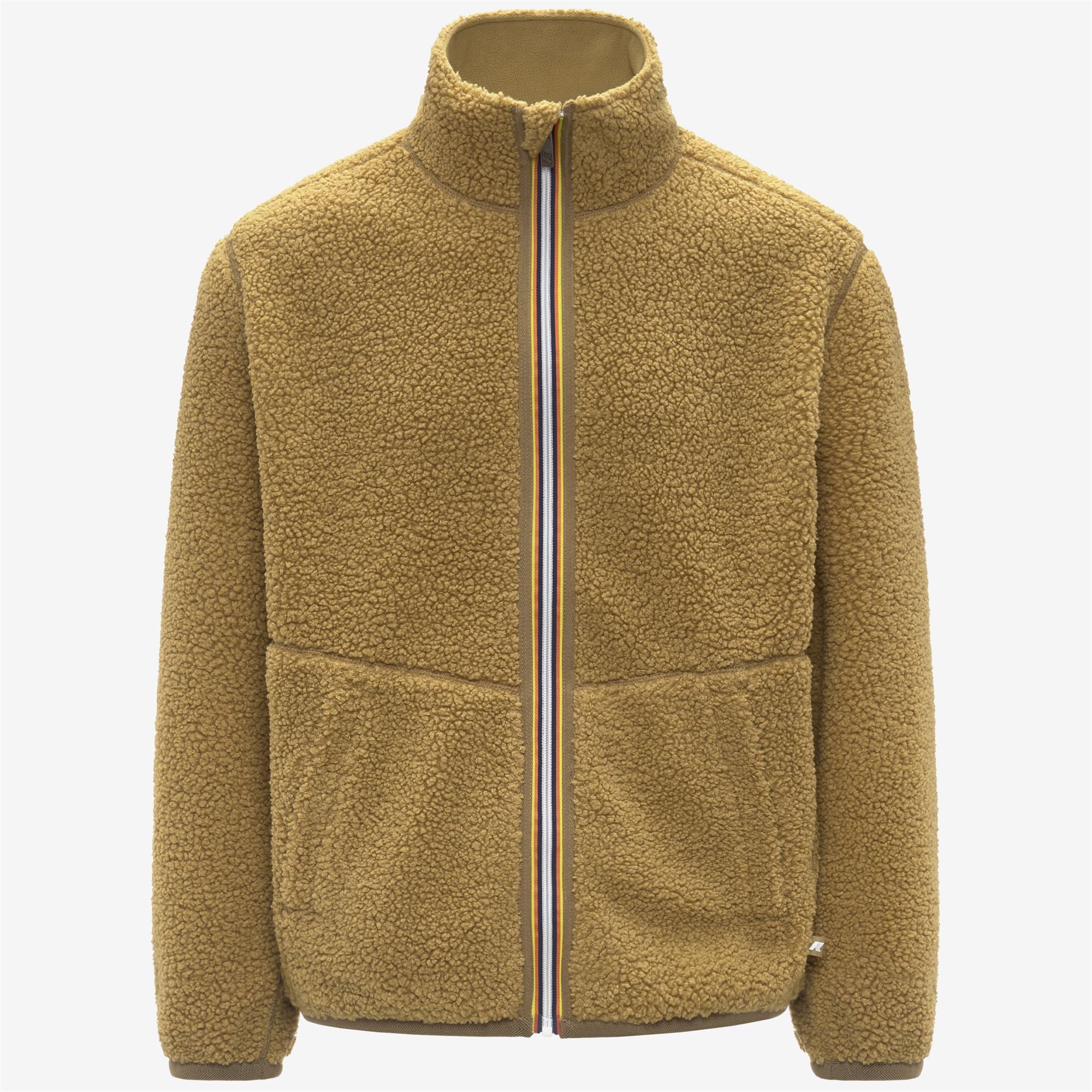 Fleece_MAN_PASCAL SHERPA POLAR DOUBLE_Jacket_Beige Seed Combo - Beige Seed - Commercial 1