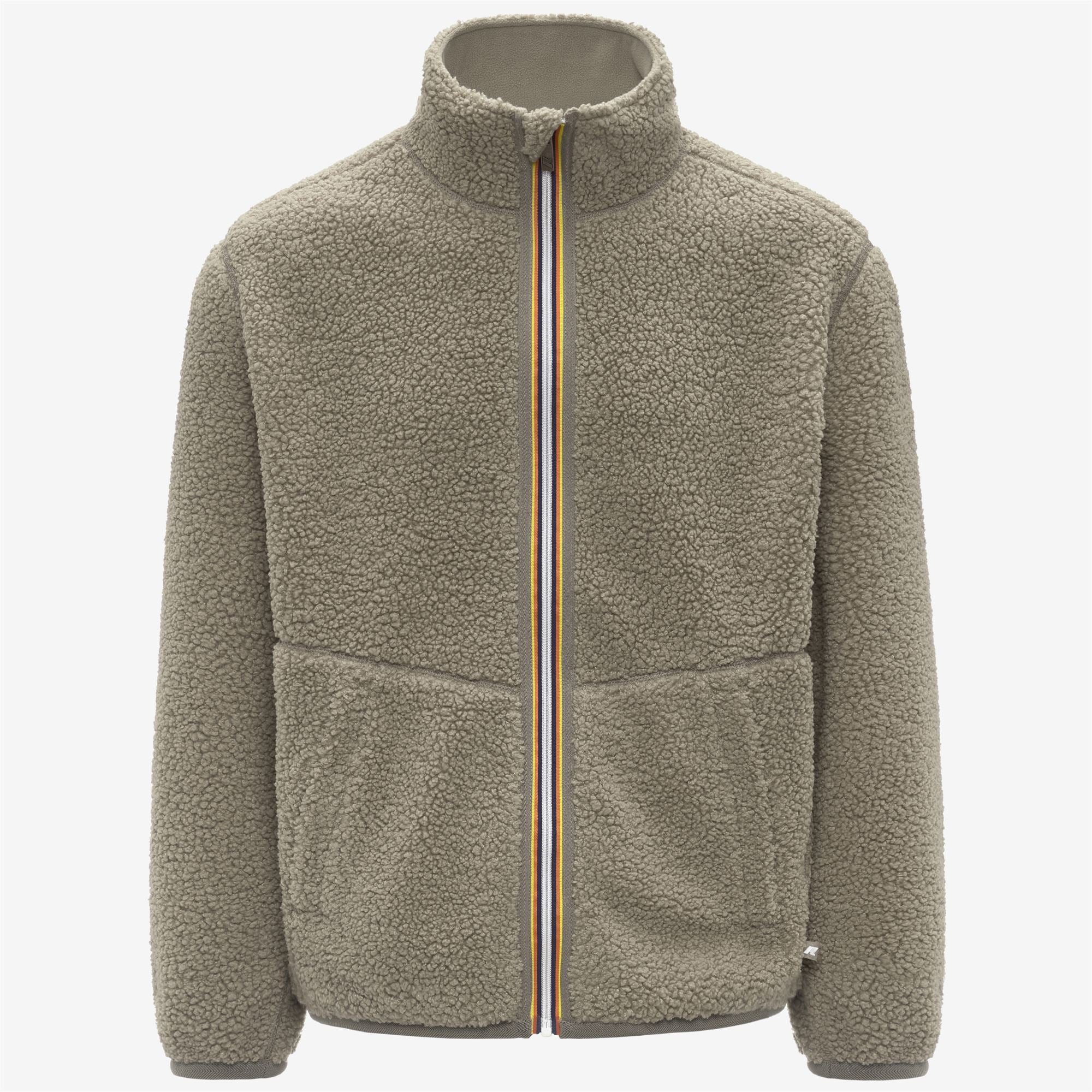 Fleece_MAN_PASCAL SHERPA POLAR DOUBLE_Jacket_Green Oak-Green Oak - Green Oak - Commercial 1