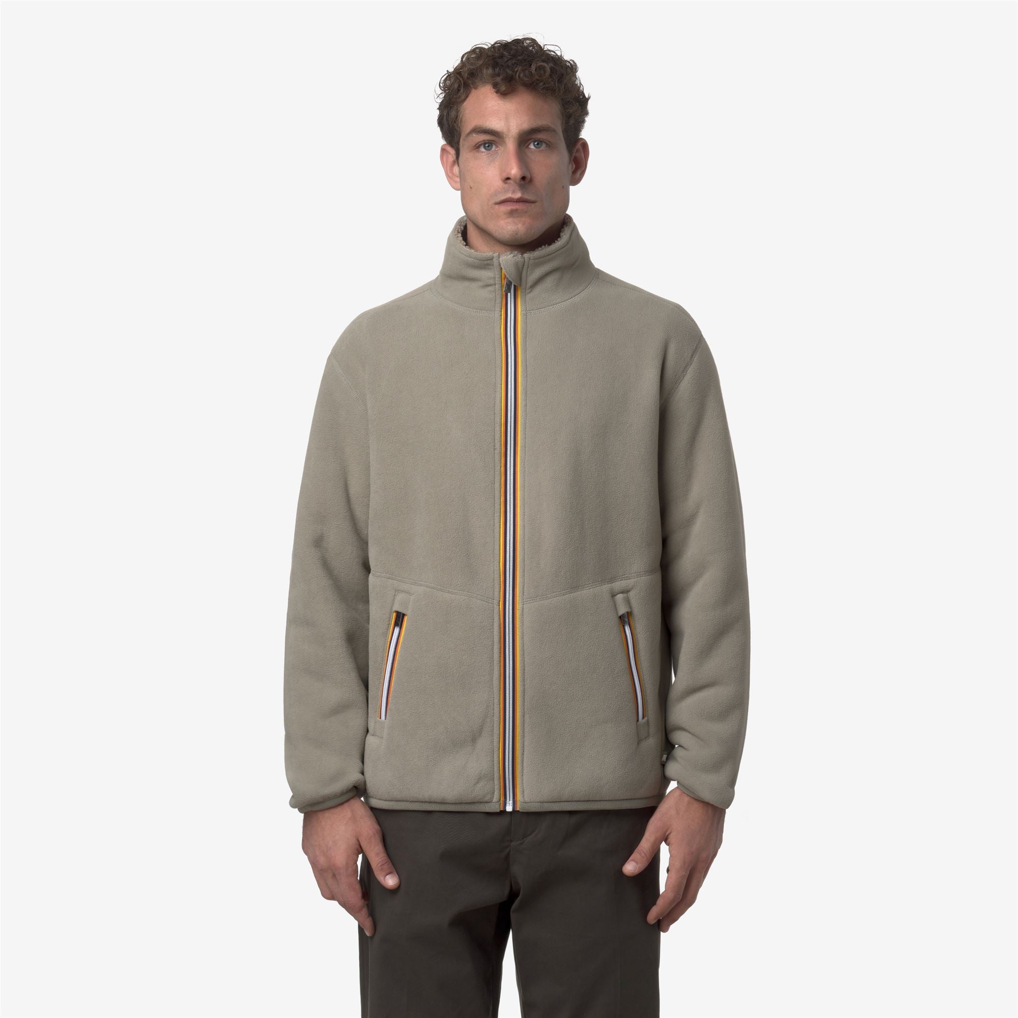 Fleece_MAN_PASCAL SHERPA POLAR DOUBLE_Jacket_Green Oak-Green Oak - Green Oak - Commercial 7
