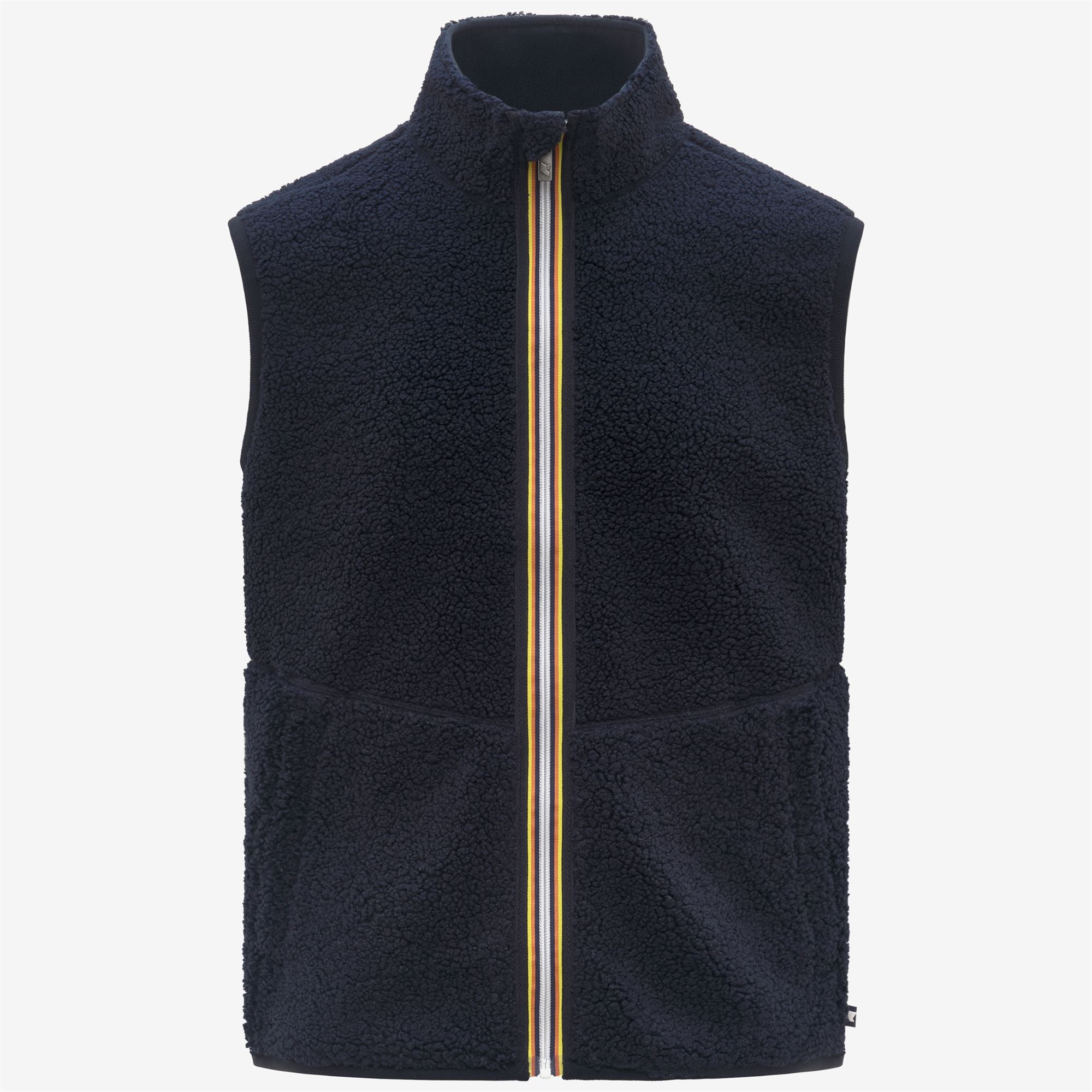 Fleece_MAN_YANNICK SHERPA POLAR DOUBLE_Vest_Blue Depth-Blue Depth - Commercial 1