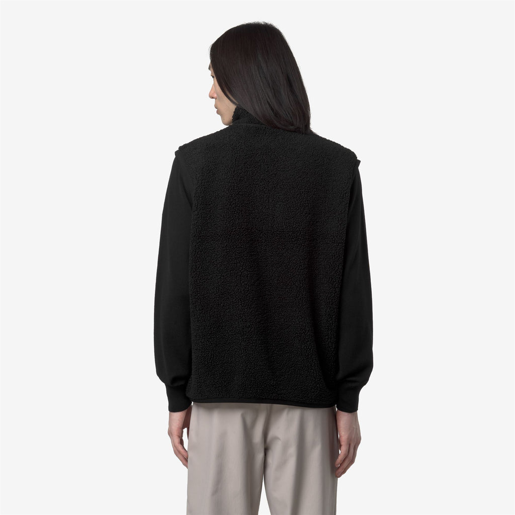 Fleece_MAN_YANNICK SHERPA POLAR DOUBLE_Vest_Black Pure-Black Pure - Commercial 6