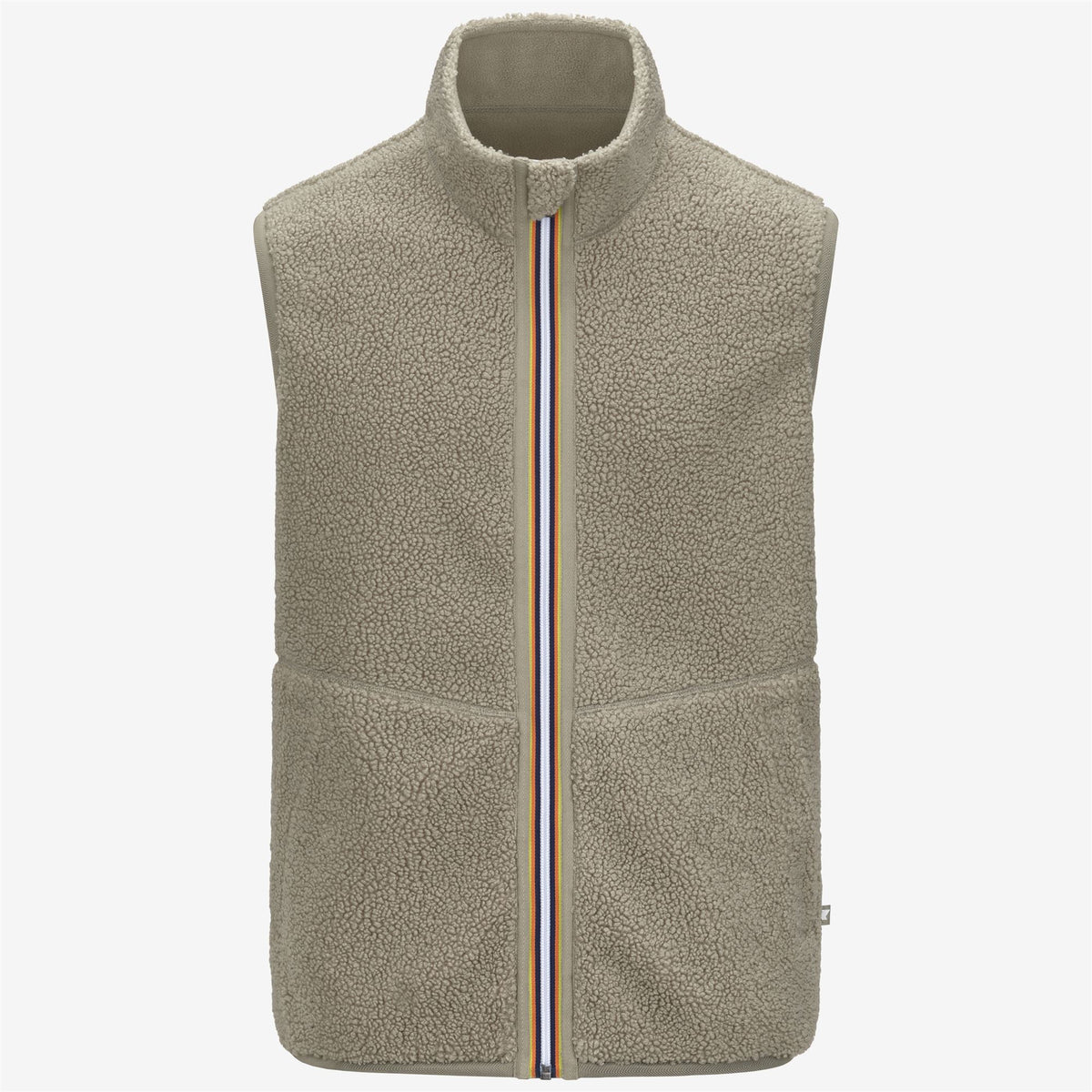 Fleece_MAN_YANNICK SHERPA POLAR DOUBLE_Vest_Green Oak-Green Oak - Green Oak - Commercial 1