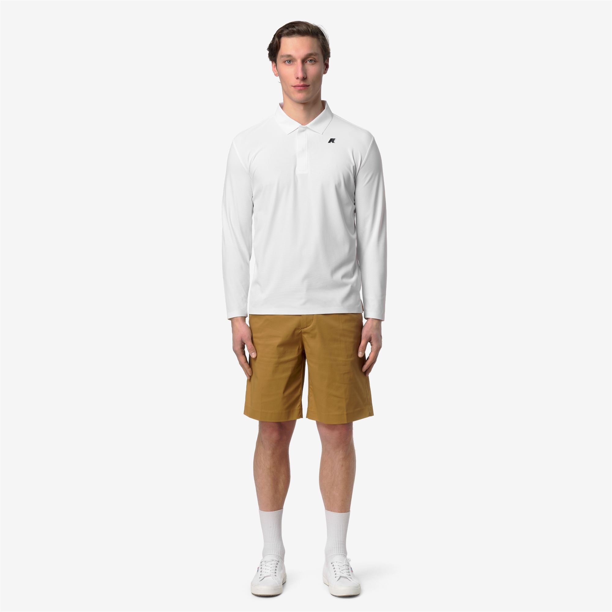 Active Jerseys_MAN_CLEEK GOLF_Polo Shirt_White - Commercial 4