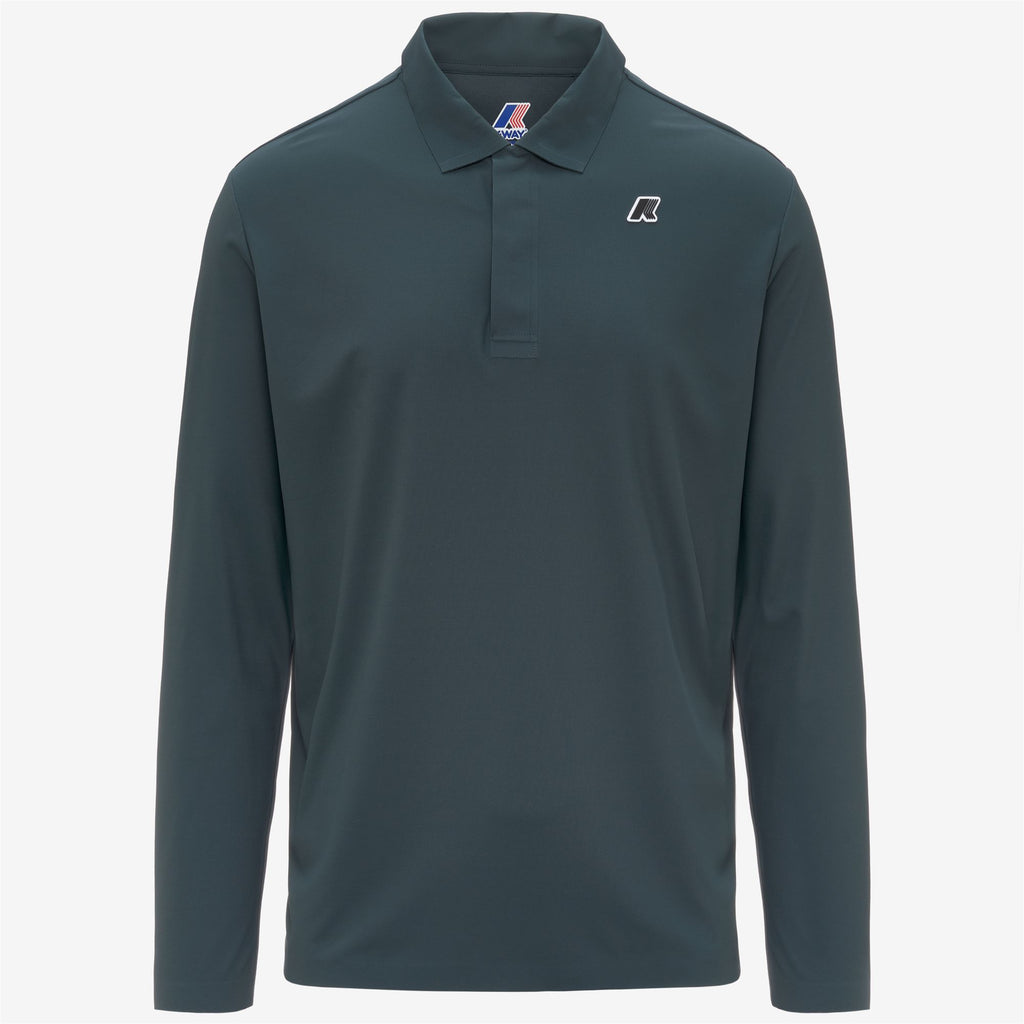 Active Jerseys_Man_CLEEK GOLF_Polo Shirt_Green Dk Jungle - Commercial 1