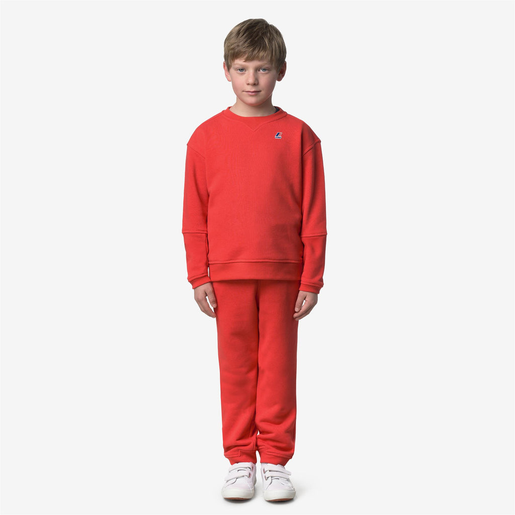 Pants_KID UNISEX_P. PHILBERT PC_Sport Trousers_Red Poppy - Commercial 4
