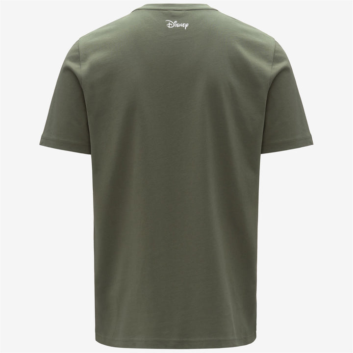 ODOM JERSEY MICKEY AND MINNIE - T-ShirtsTop - T-Shirt - Uomo - GREEN LICHEN-WHITE 2