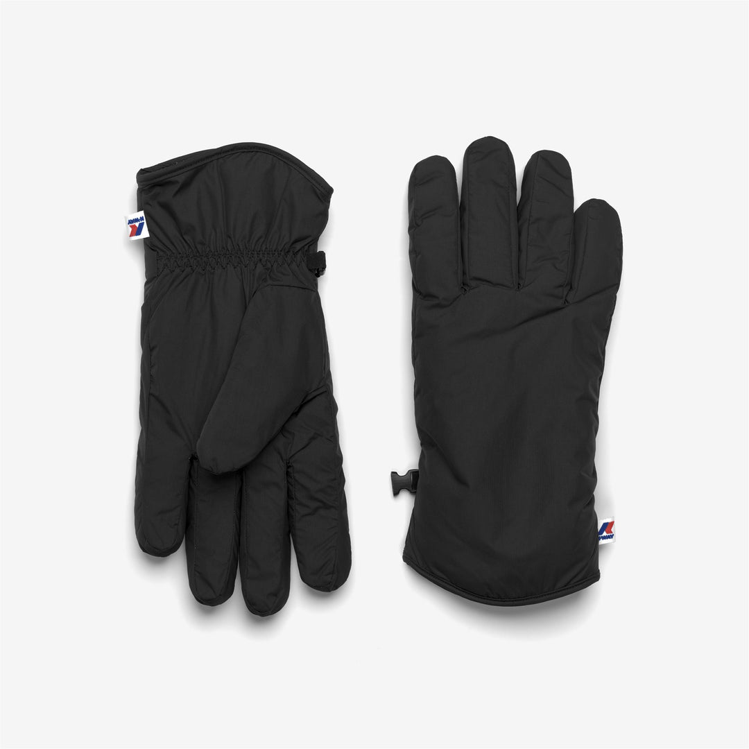 Black Unisex Waterproof Gloves with Sherpa Lining 01