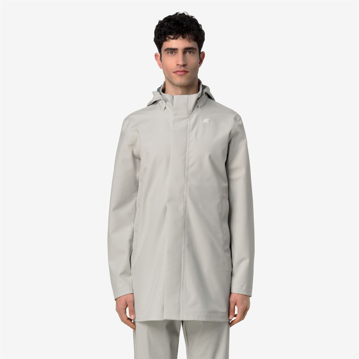 Jackets_Man_DUKE BONDED JERSEY_3/4 Length_BEIGE LT - Commercial 4