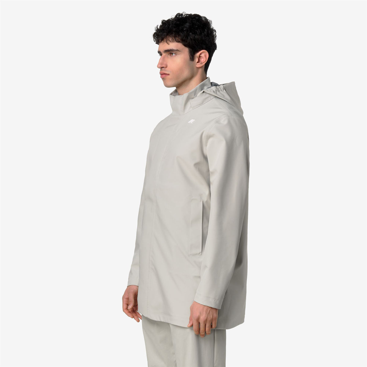 Jackets_Man_DUKE BONDED JERSEY_3/4 Length_BEIGE LT - Commercial 5
