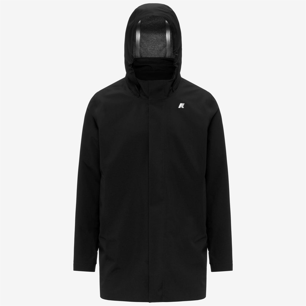 Jackets_Man_DUKE BONDED JERSEY_3/4 Length_Black Pure - Black Pure - Commercial 1