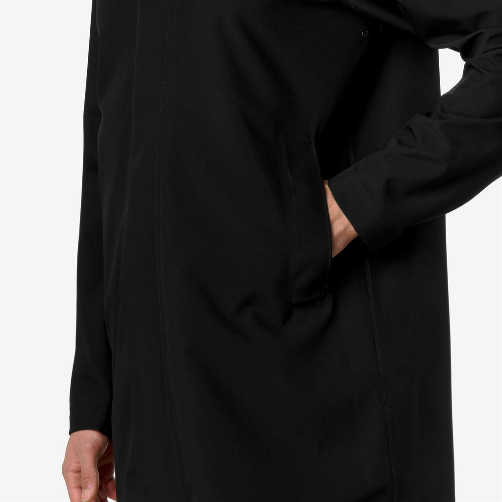 Jackets_Man_DUKE BONDED JERSEY_3/4 Length_Black Pure - Black Pure - Commercial 7