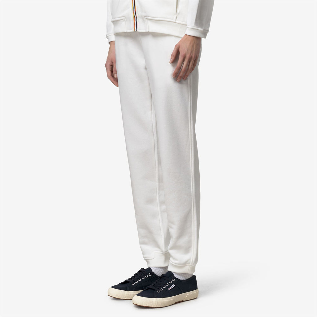 Pants_UNISEX_PHILBERT POLY COTTON_Sport Trousers_White - White - Commercial 5