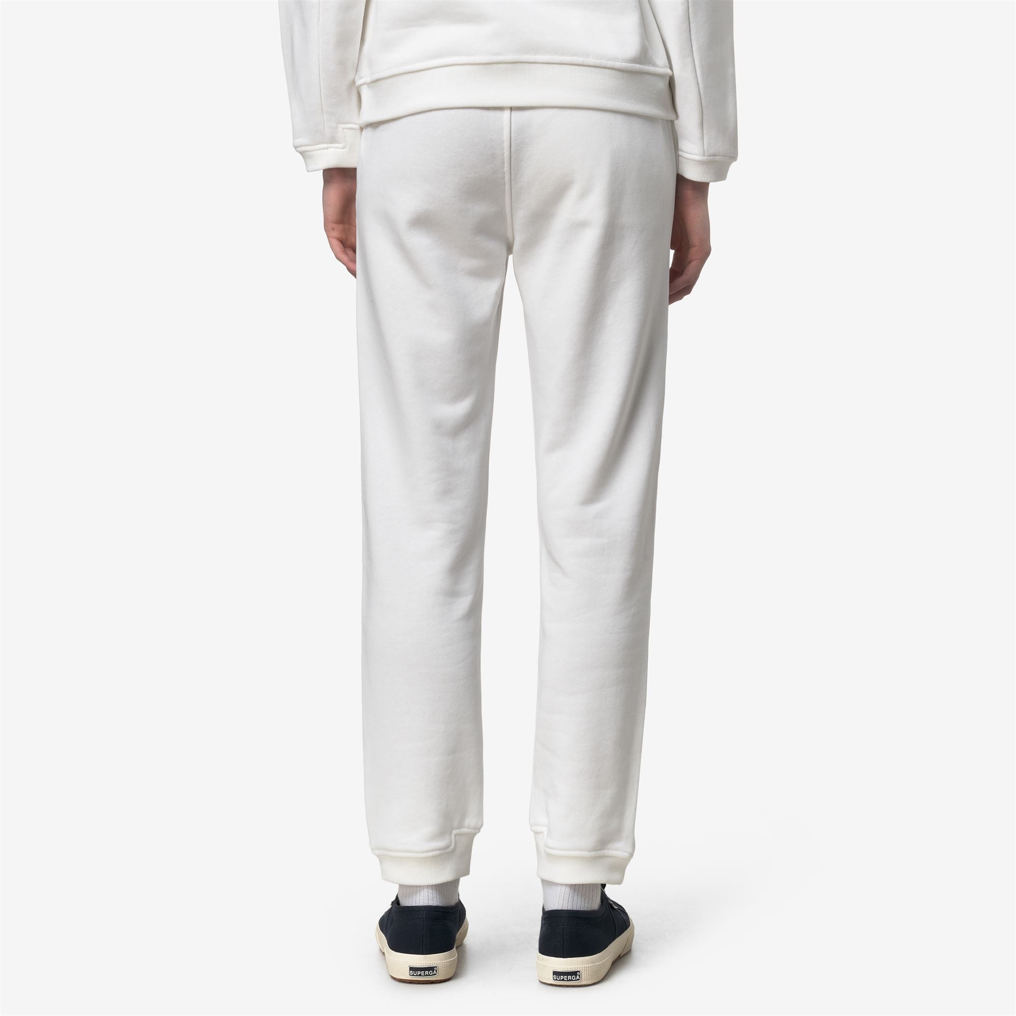 Pants_UNISEX_PHILBERT POLY COTTON_Sport Trousers_White - White - Commercial 6