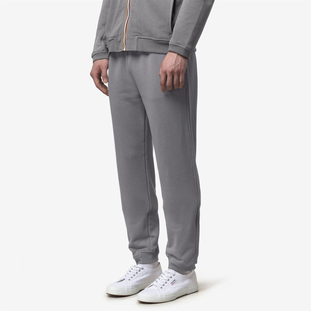 Pants_UNISEX_PHILBERT POLY COTTON_Sport Trousers_Grey Frost - Commercial 5