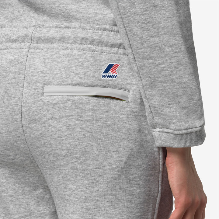 PHILBERT POLY COTTON - Pants - Sport Trousers - Unisex - GREY MEL 2