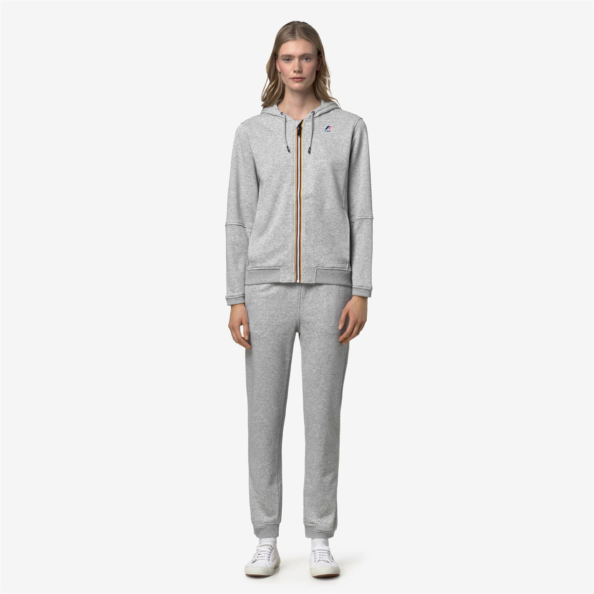 Pants_UNISEX_PHILBERT POLY COTTON_Sport Trousers_GREY MEL - Commercial 4