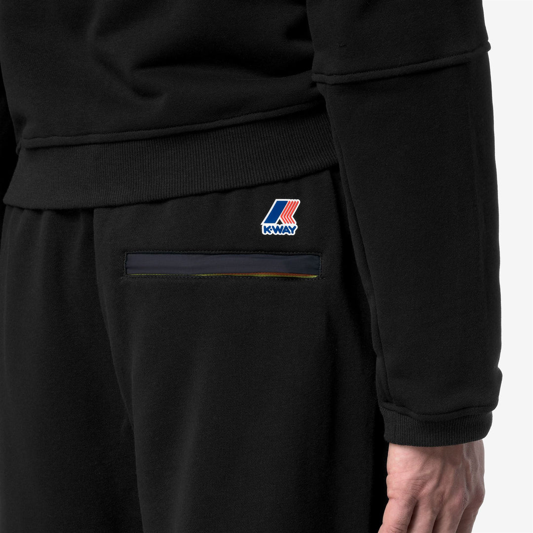 PHILBERT POLY COTTON - Pants - Sport Trousers - Unisex - BLACK PURE main