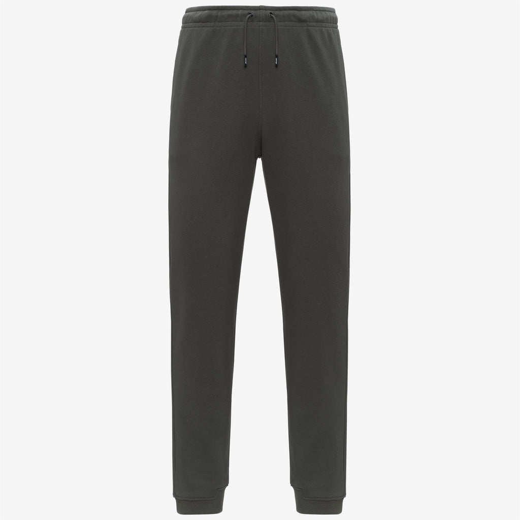 Pants_UNISEX_PHILBERT POLY COTTON_Sport Trousers_GREEN BLACKISH - Commercial 1