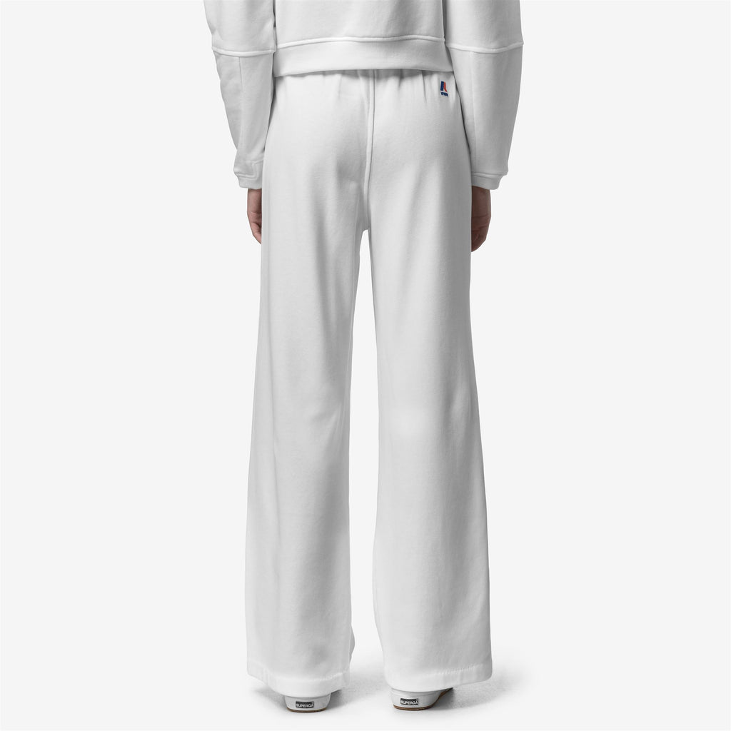 Pants_WOMAN_LOYRE POLY COTTON_Sport Trousers_White - White - Commercial 6