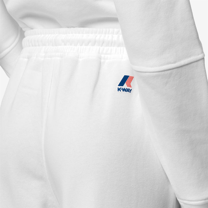 LOYRE POLY COTTON - Pants - Pantaloni sportivi - Donna - WHITE 2