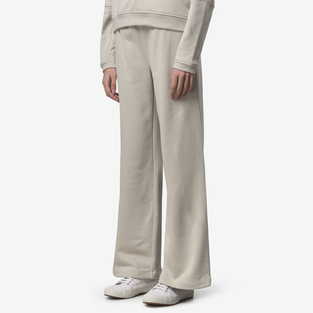 Pants_WOMAN_LOYRE POLY COTTON_Sport Trousers_BEIGE LT - Commercial 5