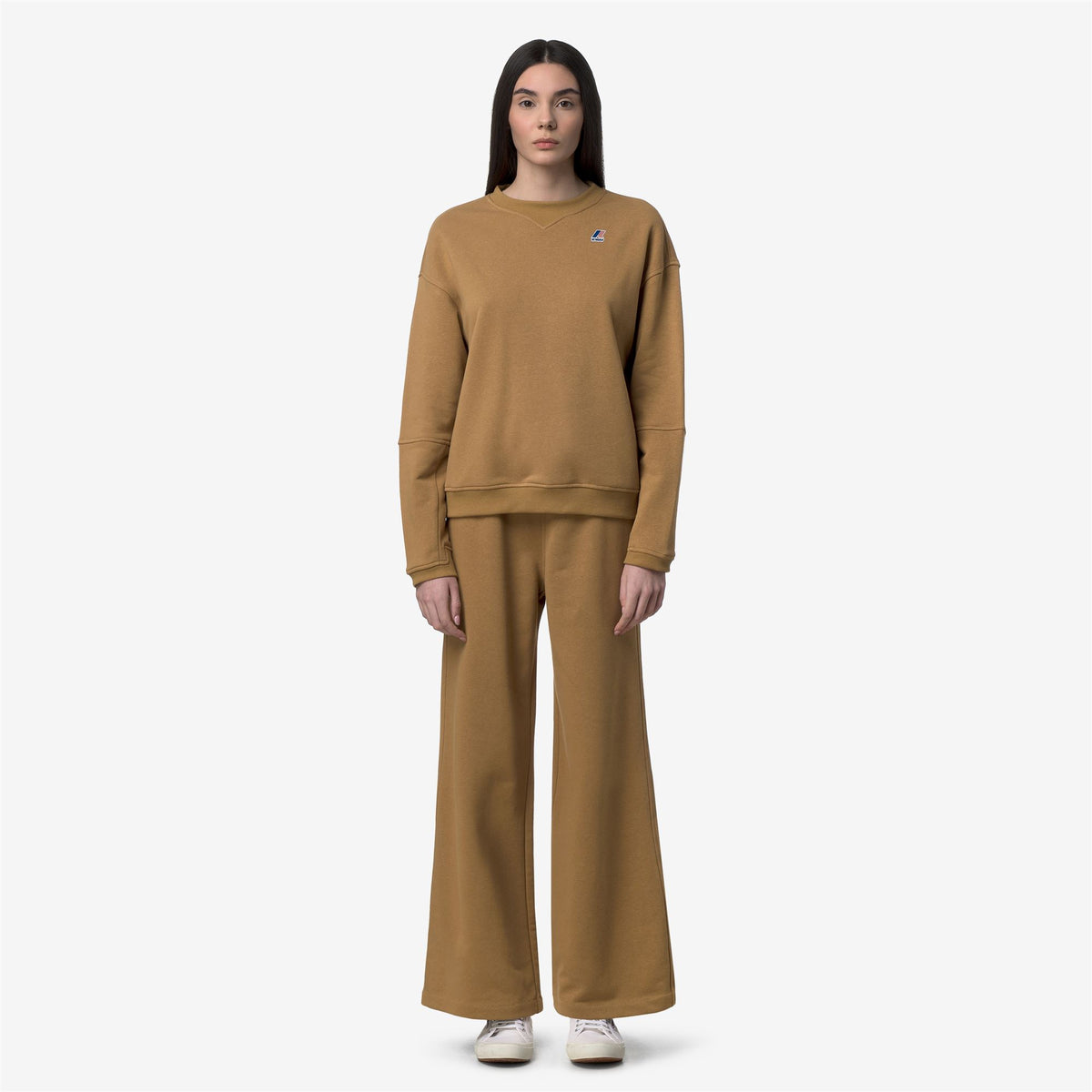 Pants_WOMAN_LOYRE POLY COTTON_Sport Trousers_Brown Bistre - Commercial 4