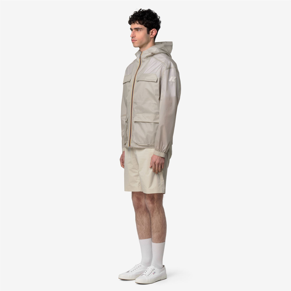 Jackets_Man_CLAD EXTRA LIGHT 3L_Short_BEIGE LT - Commercial 5