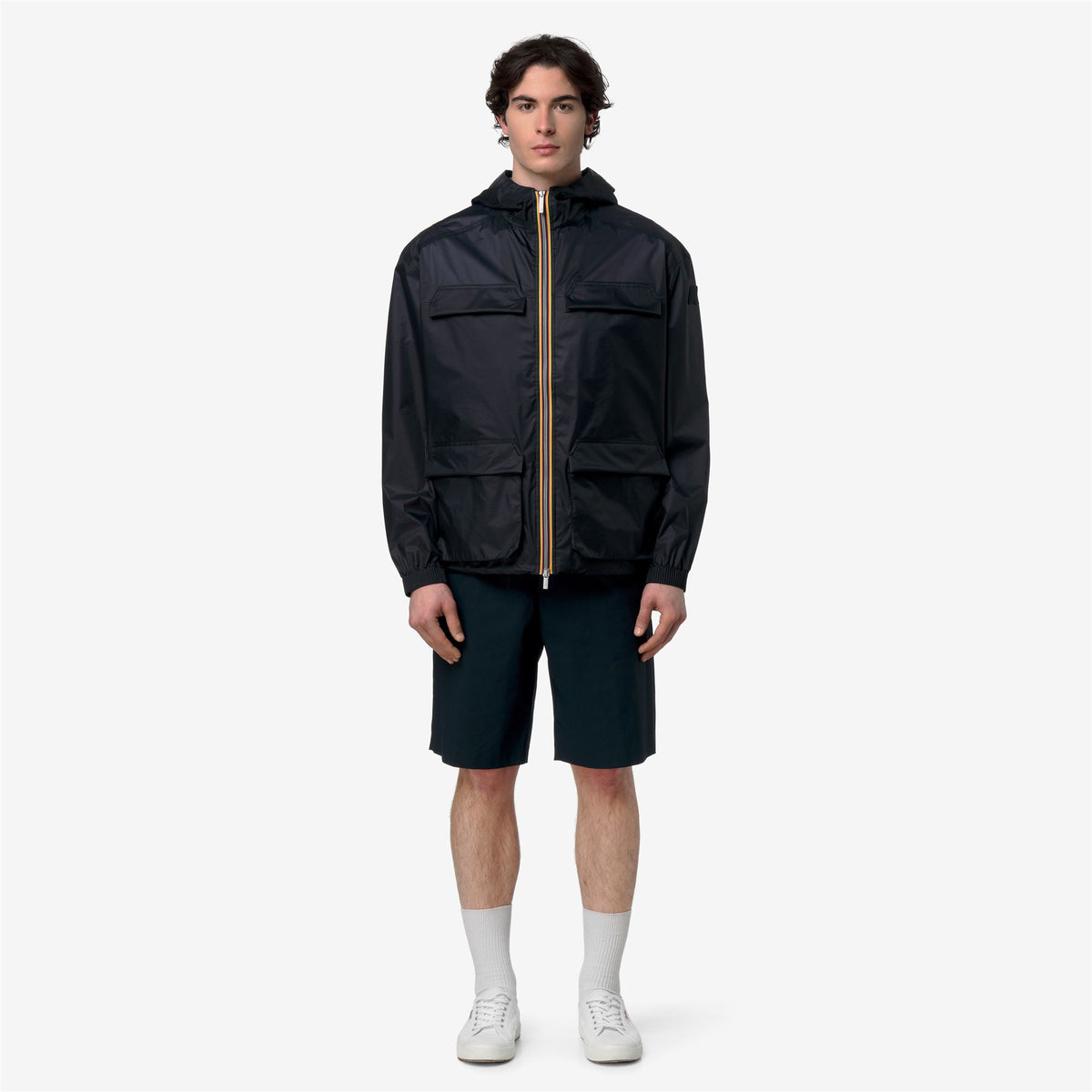 Jackets_Man_CLAD EXTRA LIGHT 3L_Short_Blue Depth - Commercial 4