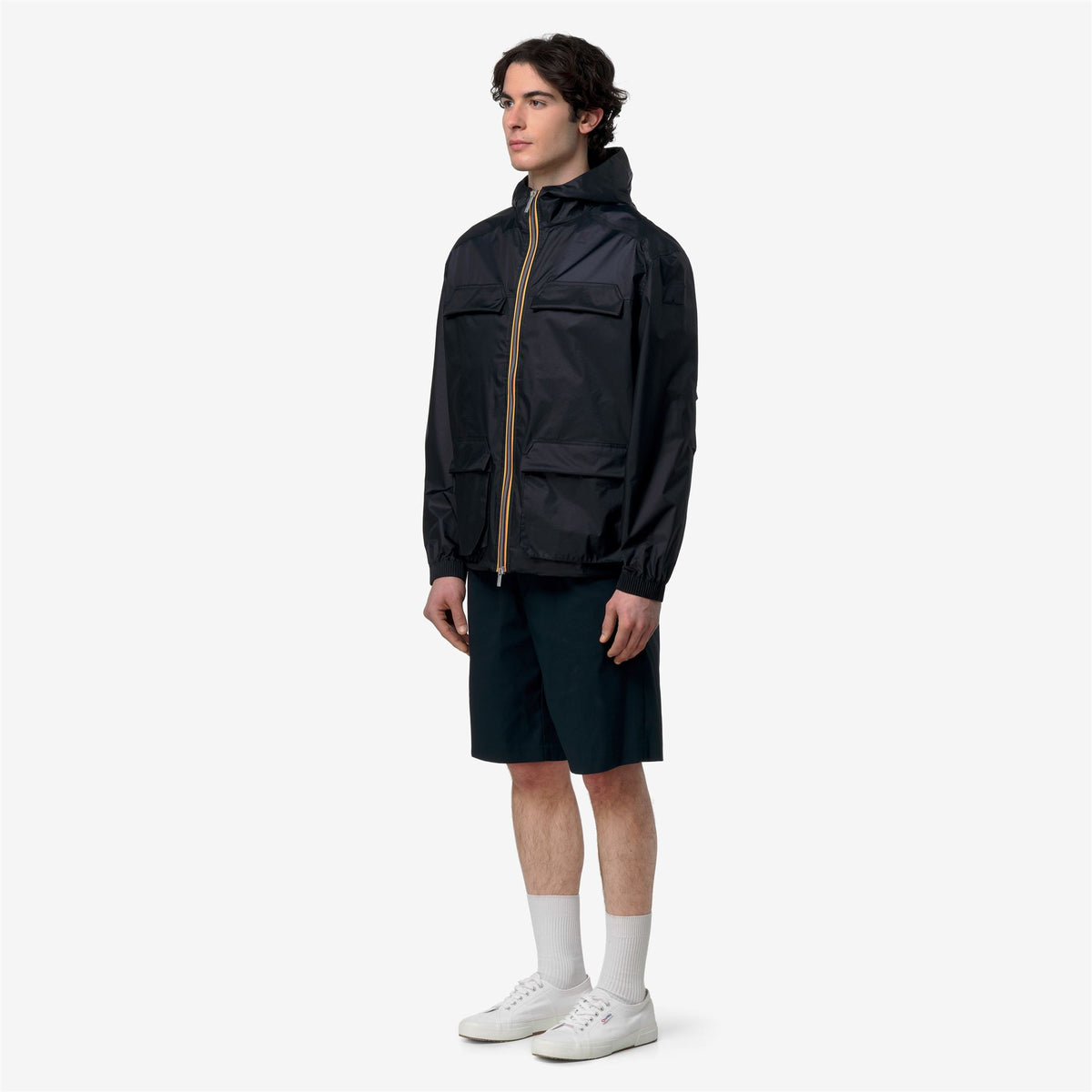 Jackets_Man_CLAD EXTRA LIGHT 3L_Short_Blue Depth - Commercial 5